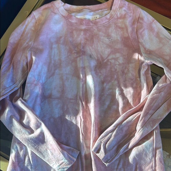 Abercrombie Kids Pink and Blue long Sleeve Tees - Picture 4 of 4